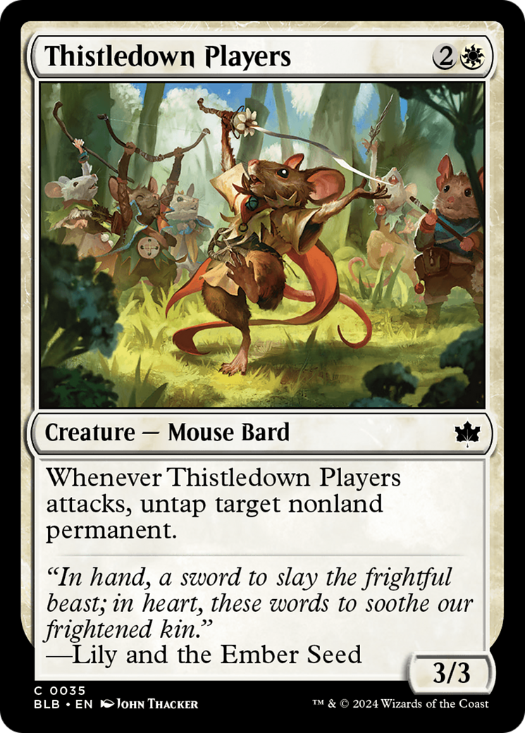 Thistledown Players (BLB-035) - common - Foil
