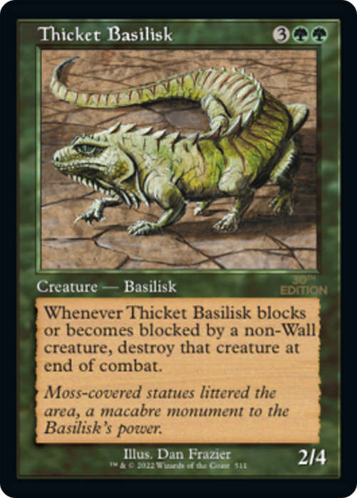 Thicket Basilisk (30A-511) - uncommon