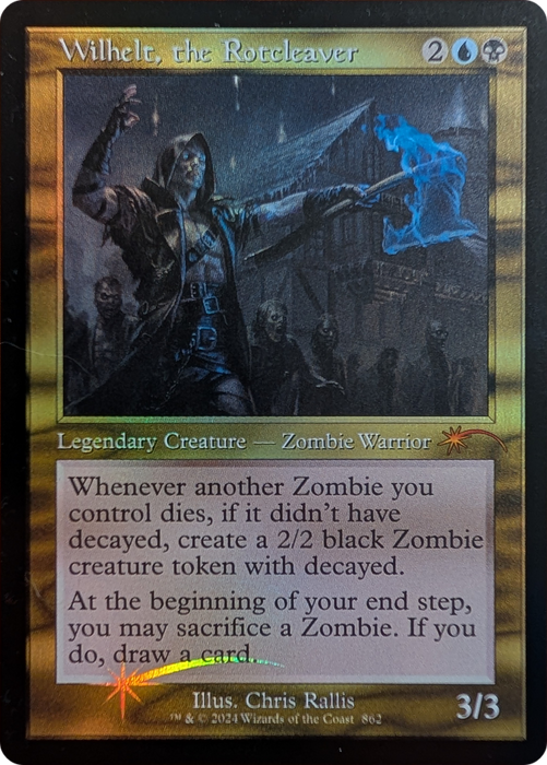 Wilhelt, the Rotcleaver (SLD-862) - mythic - Foil