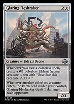 Glaring Fleshraker (MH3-507) - uncommon - Foil