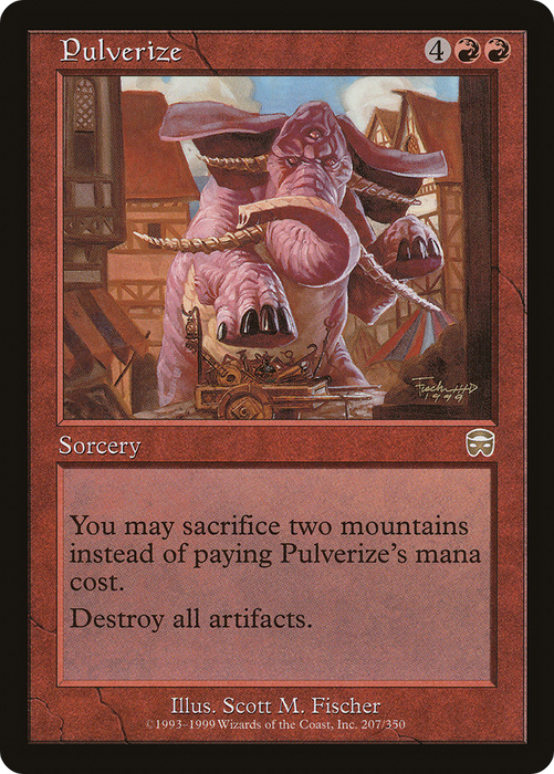 Pulverize (MMQ-207) - rare - Foil