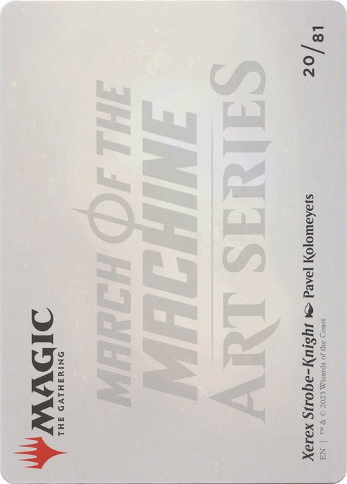 Xerex Strobe-Knight // Xerex Strobe-Knight (AMOM-020) - common (Borderless)