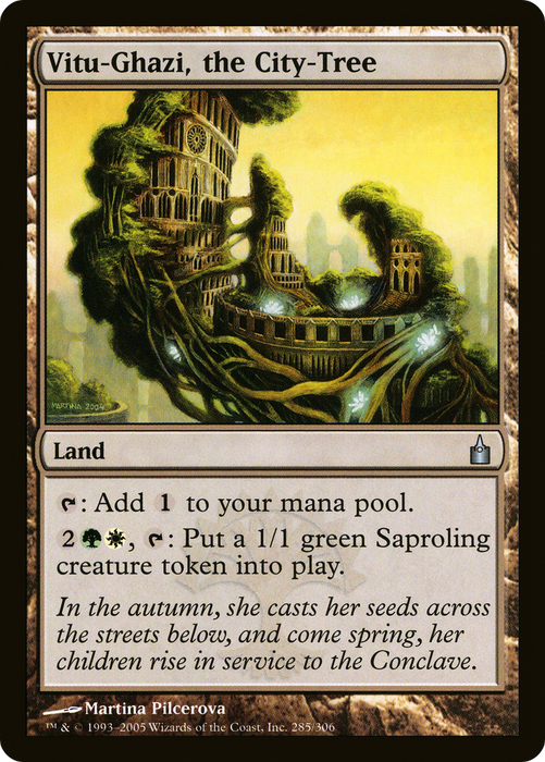 Vitu-Ghazi, the City-Tree (RAV-285) - uncommon - Foil