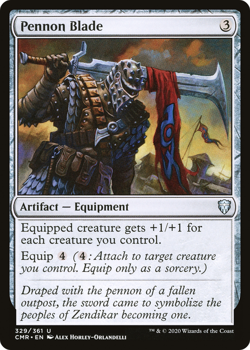 Pennon Blade (CMR-329) - uncommon - Foil