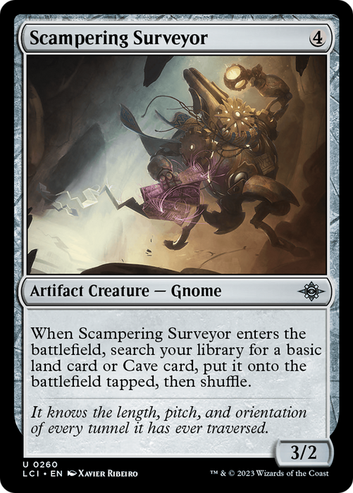 Scampering Surveyor (LCI-260) - uncommon - Foil