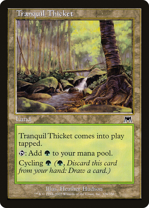 Tranquil Thicket (ONS-326) - common - Foil
