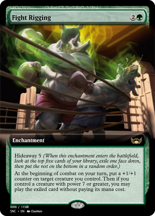 Fight Rigging (PRM-99779) - rare - Foil