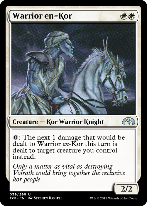 Warrior en-Kor (TPR-039) - uncommon - Foil
