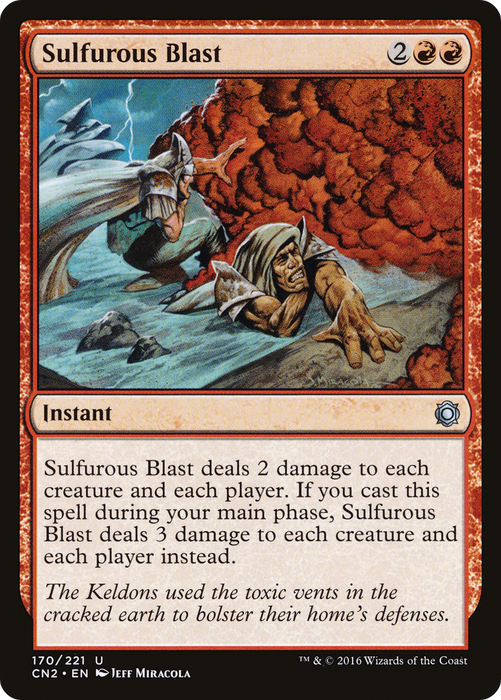 Sulfurous Blast (CN2-170) - uncommon