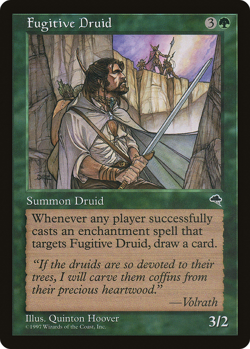 Fugitive Druid (TMP-229) - rare