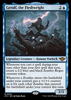 Geralf, the Fleshwright (OTJ-050) - mythic