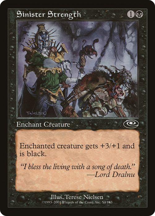 Sinister Strength (PLS-054) - common - Foil