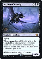 Archon of Cruelty (PRE-75S) - mythic - Foil