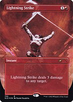 Lightning Strike (SLD-724) - rare (Borderless)