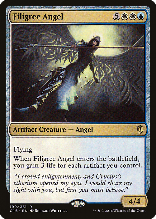 Filigree Angel (C16-199) - rare