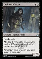 Orzhov Enforcer (RVR-087) - uncommon - Foil