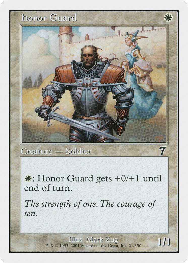 Honor Guard (7ED-021) - common