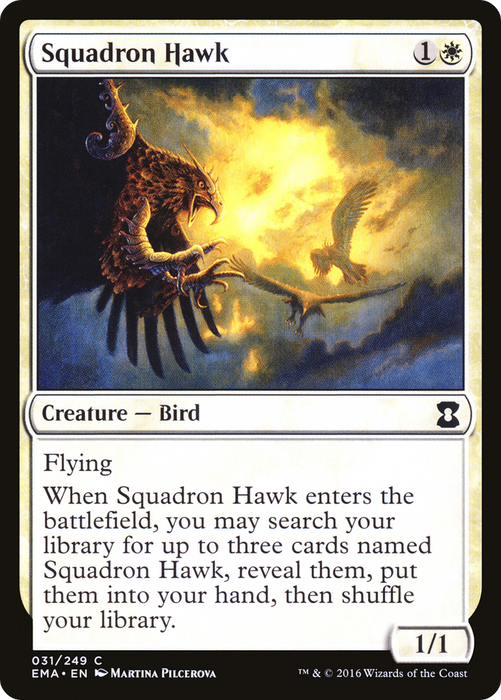 Squadron Hawk (EMA-031) - common - Foil