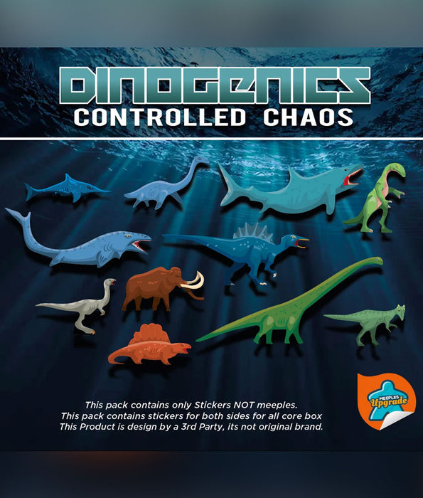 Stickers: Dinogenics - Controlled Chaos