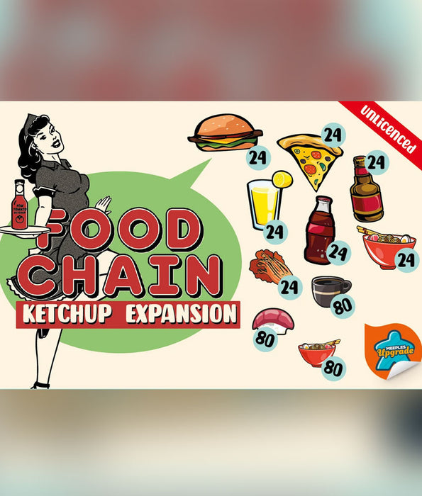 Autocollants: Food Chain Magnate - Ketchup