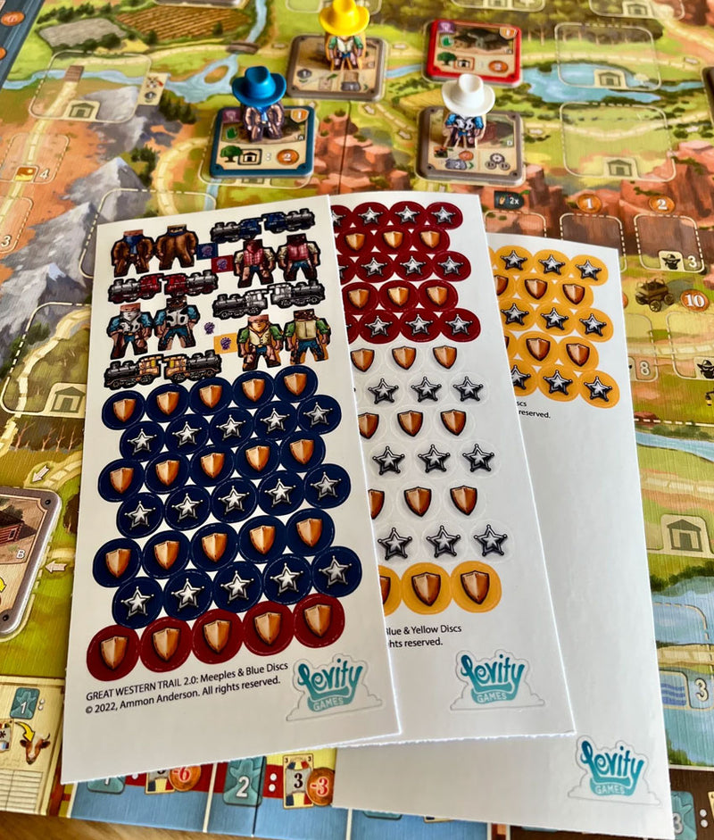 Stickers: Great Western Trail (2nd Edition)