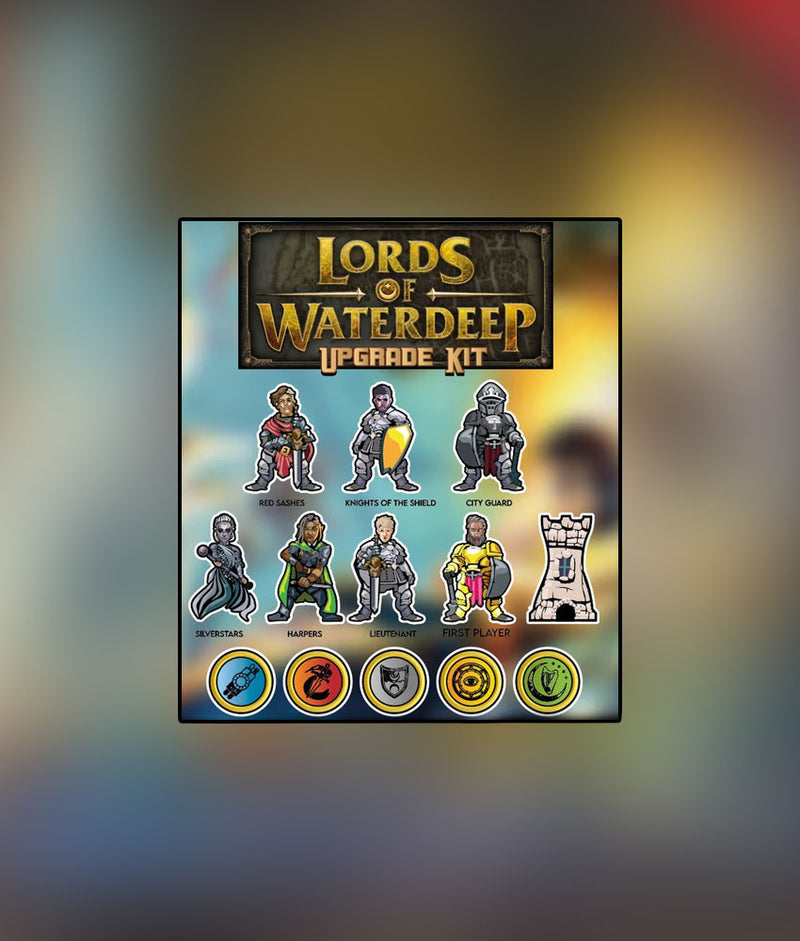 Stickers: Lord of Waterdeep + Scourtrels of Skullport