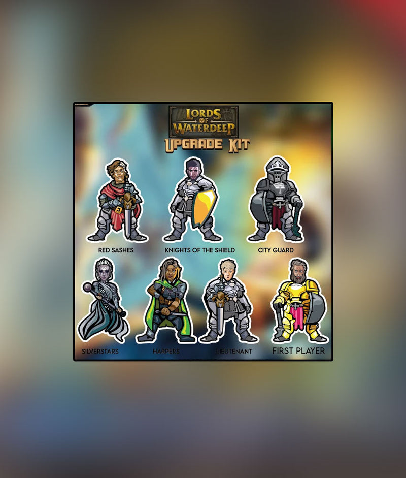 Stickers: Lord of Waterdeep + Scourtrels of Skullport