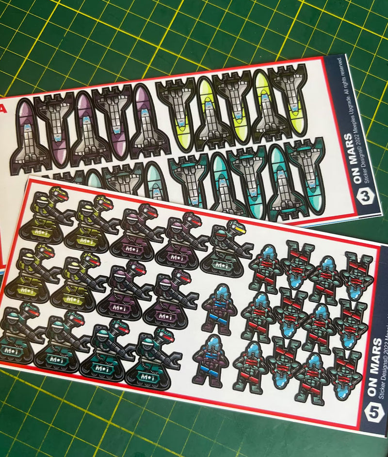 Stickers: On Mars