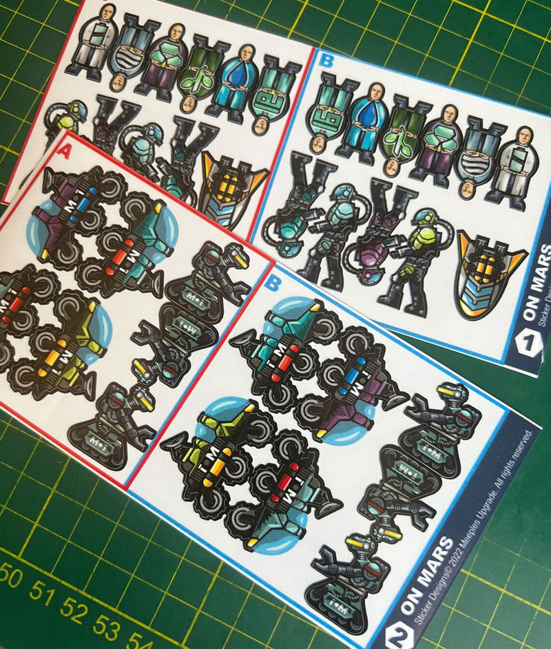 Stickers: On Mars