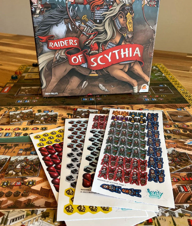 Stickers: Raiders of Scythia