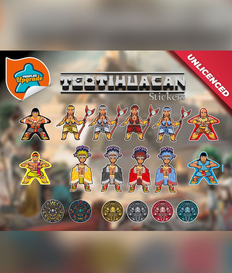 Stickers: Teotihuacan - City of Gods