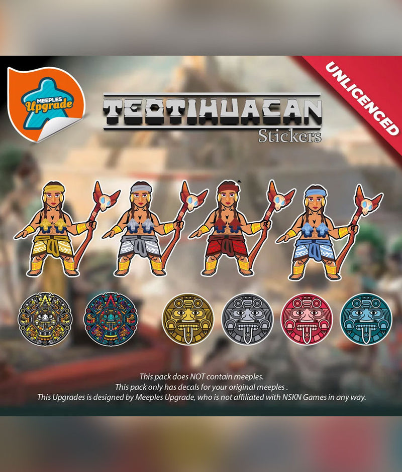Stickers: Teotihuacan - City of Gods