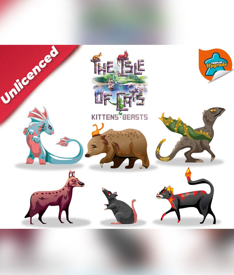 Stickers: The Isle of Cats - Kittens + Beasts