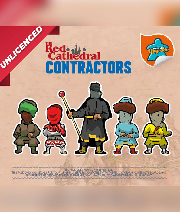 Stickers: The Red Cathedral - Contractors