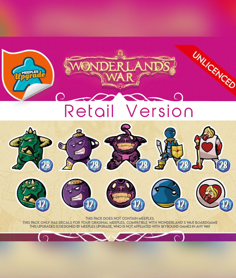 Stickers: Wonderland's War