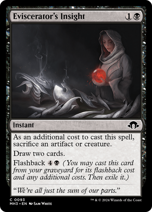 Eviscerator's Insight (MH3-093) - common - Foil