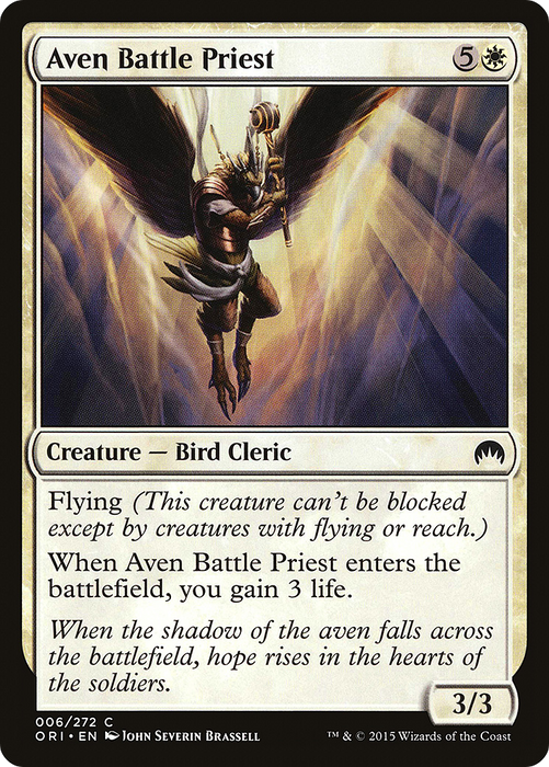 Aven Battle Priest (ORI-006) - common - Foil