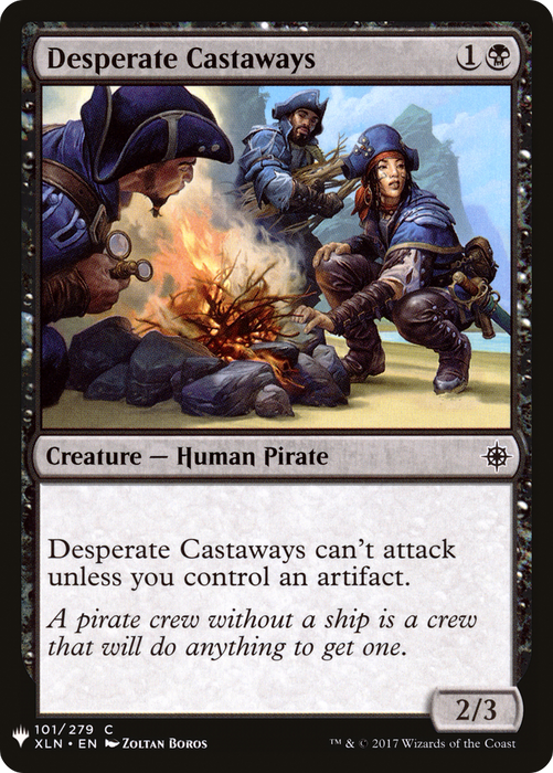 Desperate Castaways (LIST-XLN-101) - common