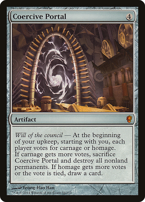 Coercive Portal (CNS-056) - mythic - Foil
