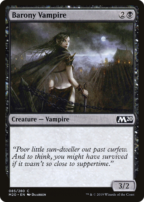 Barony Vampire (M20-085) - common