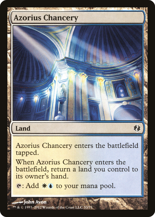 Azorius Chancery (DDI-033) - common