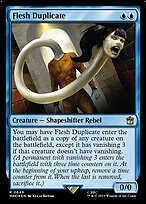 Flesh Duplicate (WHO-649) - rare - Foil