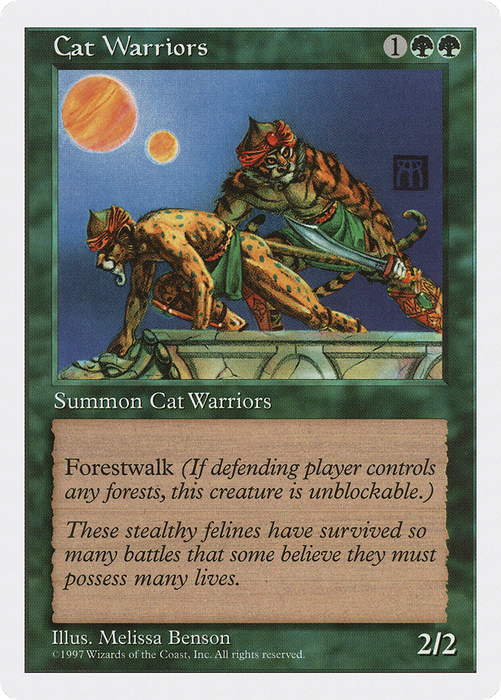 Cat Warriors (5ED-282) - common