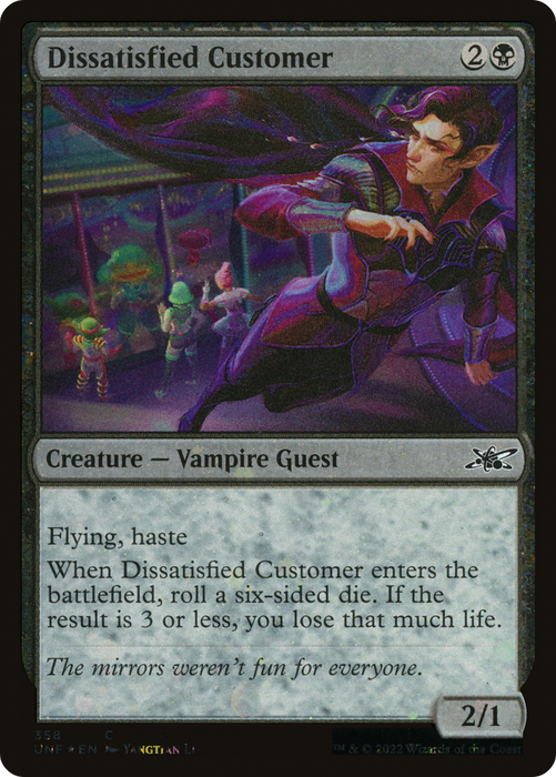 Dissatisfied Customer (UNF-358) - common - Foil