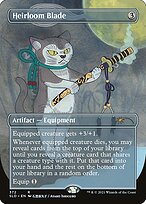 Heirloom Blade (SLD-372) - rare (Borderless) - Foil