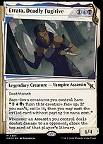 Etrata, Deadly Fugitive (MKM-359) - mythic: (Showcase) - Foil