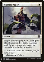 Mortal's Ardor (LIST-DDO-19) - common