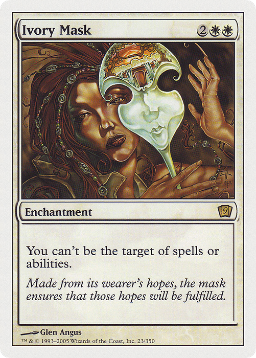 Ivory Mask (9ED-023) - rare