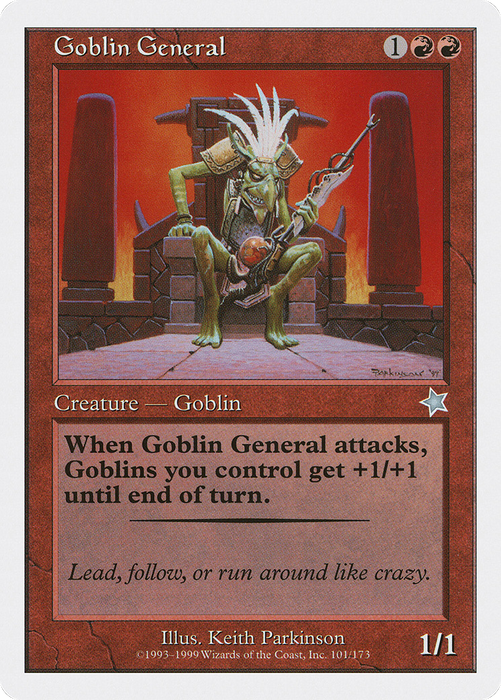 Goblin General (S99-101) - uncommon