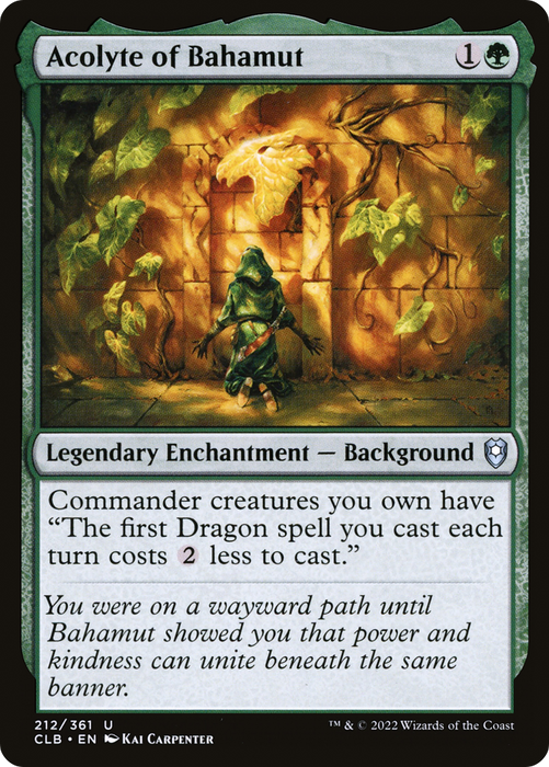 Acolyte of Bahamut (CLB-212) - uncommon - Foil